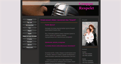 Desktop Screenshot of gruppe-respekt.de